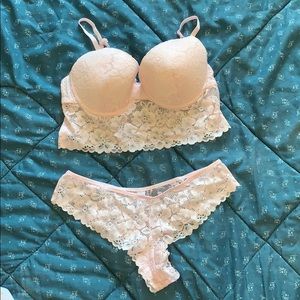 Fashion Nova Bra and Panty Set